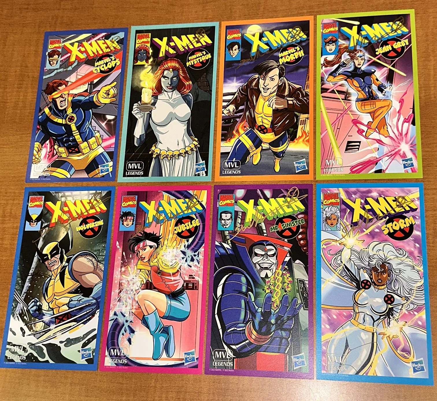 Hasbro Marvel Legends X-Men VHS Comic Con '22 Mini Print Set — The